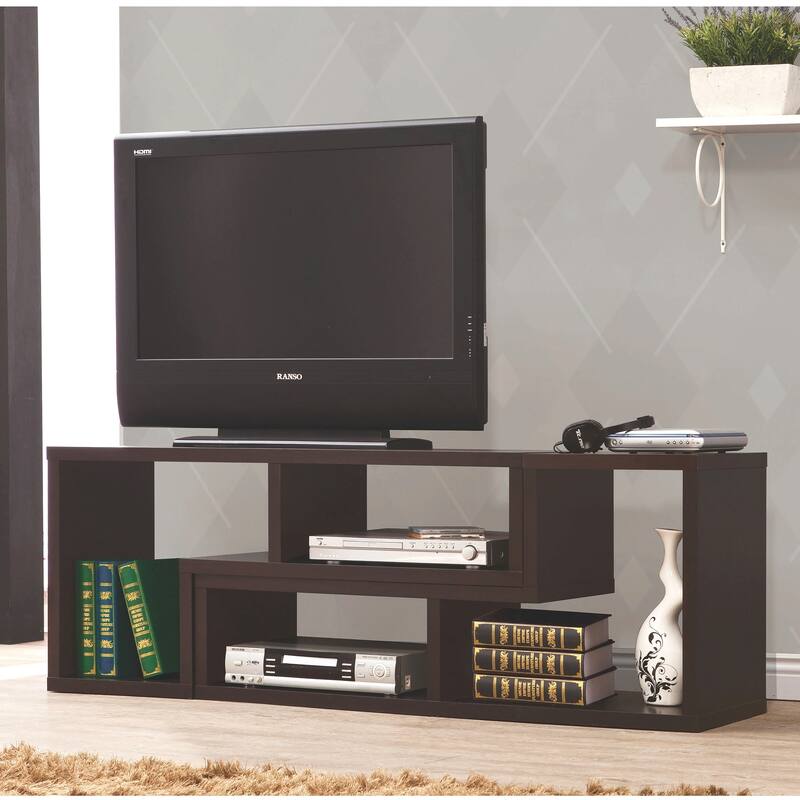 Modern Contemporary Multifunctional Design Display Cappiccino Bookcase Tv Console