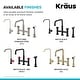 preview thumbnail 119 of 165, Kraus Urbix Industrial Solid Brass Kitchen Faucet