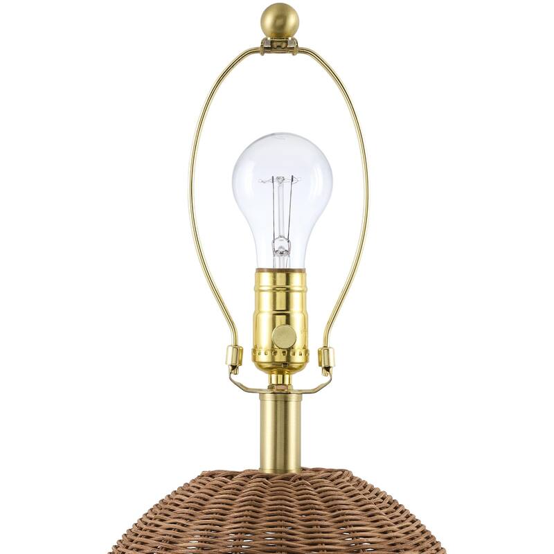 Livabliss Kenza Global Accent Table Lamp - 24"H x 16"W x 16"D