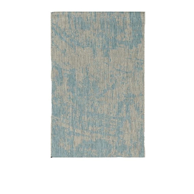 Alfo Modern Art-Inspired Weather Resistant Current & Stylish Outdoor Rug - 3' x 5'