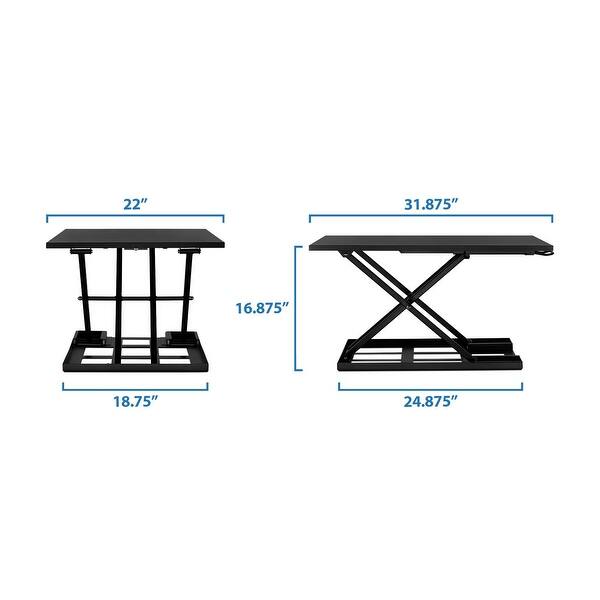Shop Mount It Standing Desk Ergonomic Height Adjustable Sit Stand
