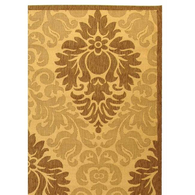 SAFAVIEH Courtyard Willene Boho Indoor/ Outdoor Waterproof Patio Backyard Rug