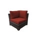 preview thumbnail 34 of 57, Kathy Ireland River Brook Wicker 6-piece Patio Furniture Set