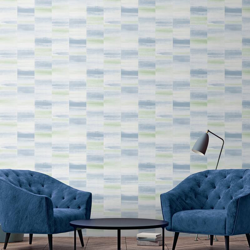 Galerie Wallcoverings Special FX Glitter Block Mylar on Non-woven Wallpaper Roll