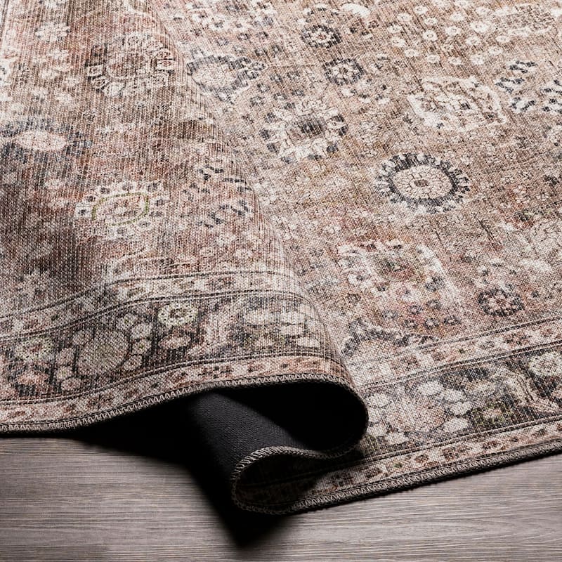 Livabliss Colin Traditional Washable Area Rug