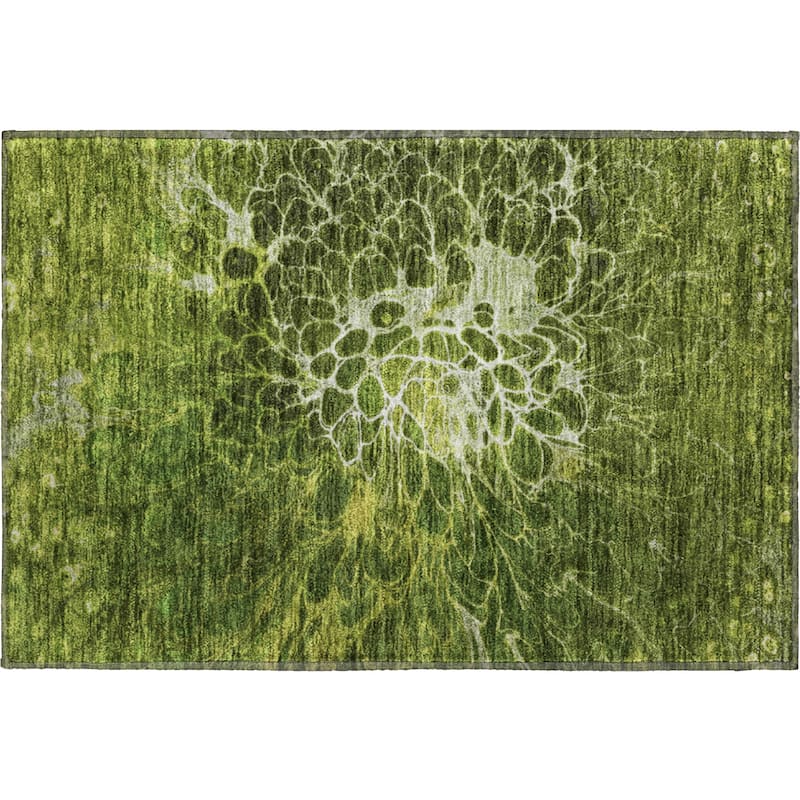 Premium Washable Super Soft Modern Floral Mayfield Rug