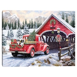 Christmas Delivery by The Macneil Studio Canvas Art Print - Bed Bath ...