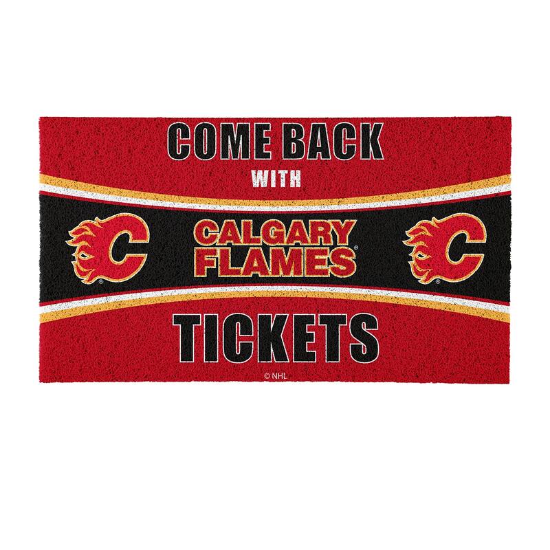 Buffalo Sabres 28 in. x 16 in. PVC "Come Back With Tickets" Trapper Door Mat