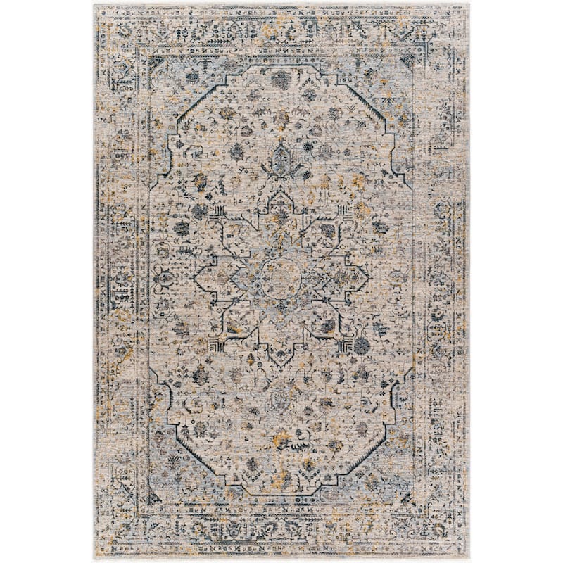 Livabliss Traditional Laila Medallion Area Rug
