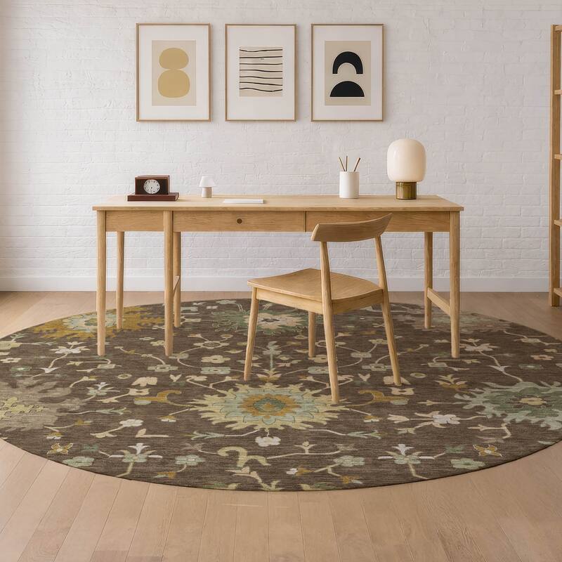 Machine Washable Indoor/ Outdoor Global Dillon Chantille Rug