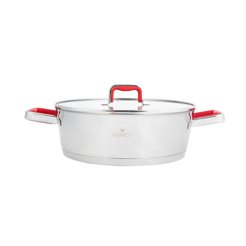 Karaca Merlot Stainless Steel Casseroles Set of 4