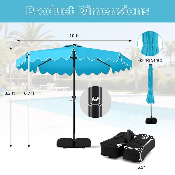hanging patio umbrella lowes Large Square Cantilever ap-bag Beige/Tan/Navy/Gray Material Jordan Manufacturing 8' Aruba Size:Extra Large (62-64cm)