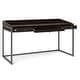 Thumbnail 38, WYNDENHALL Brinkley SOLID ACACIA WOOD Modern Industrial 60 inch Wide Writing Office Desk. Changes active main hero.