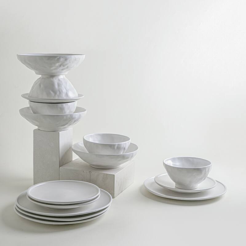 Stone by Mercer Project NENDO Stoneware Dinnerware Set - 10.93 x 10.93