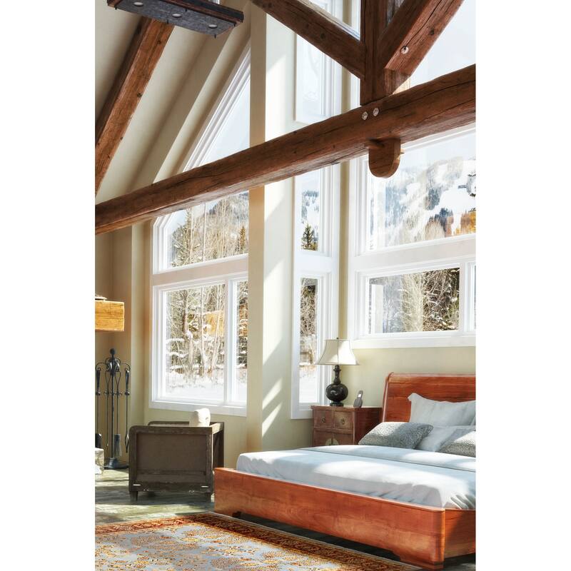 ECARPETGALLERY Hand-knotted Jamshidpour Light Blue Wool Rug - 8'10 x 12'3