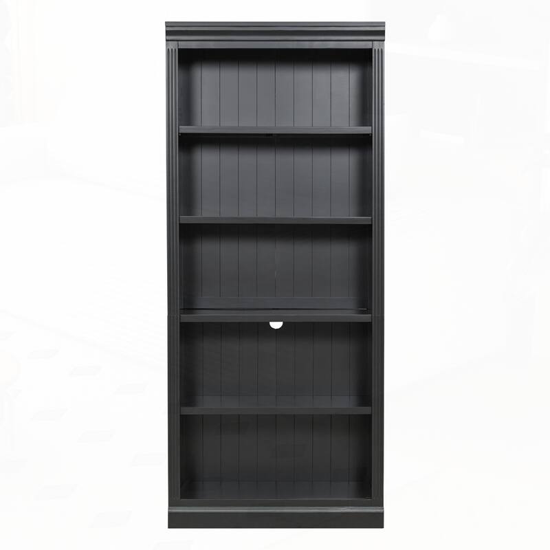 5-Tier Decor Bookshelves with Adjustable Shelves