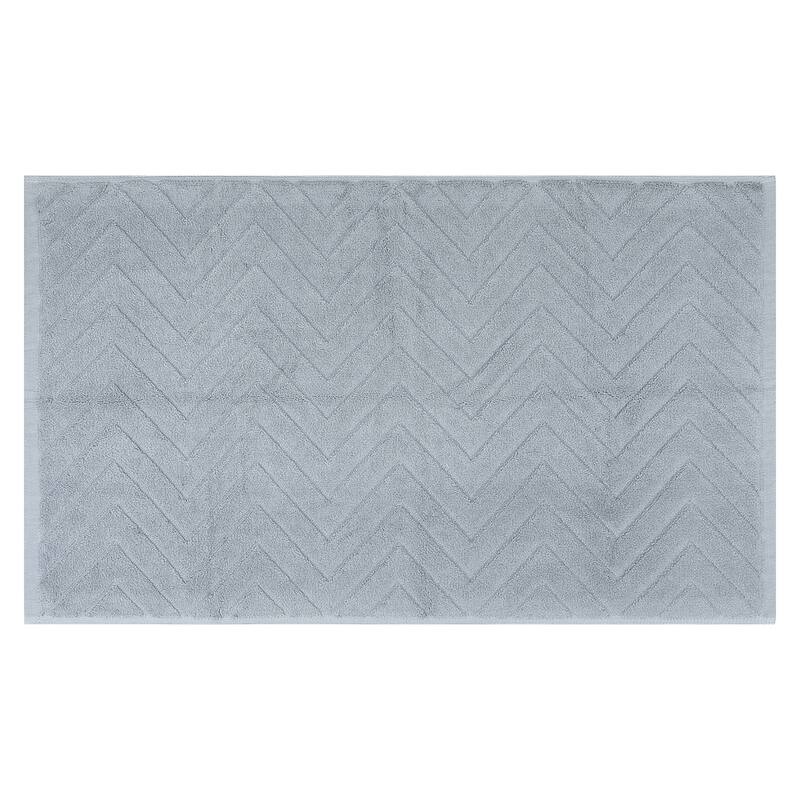Absorbent Fade Resistant Cotton Luxury Bath Rugs Shower Mat Bathroom Non Slip Quick Dry Spa for Tub