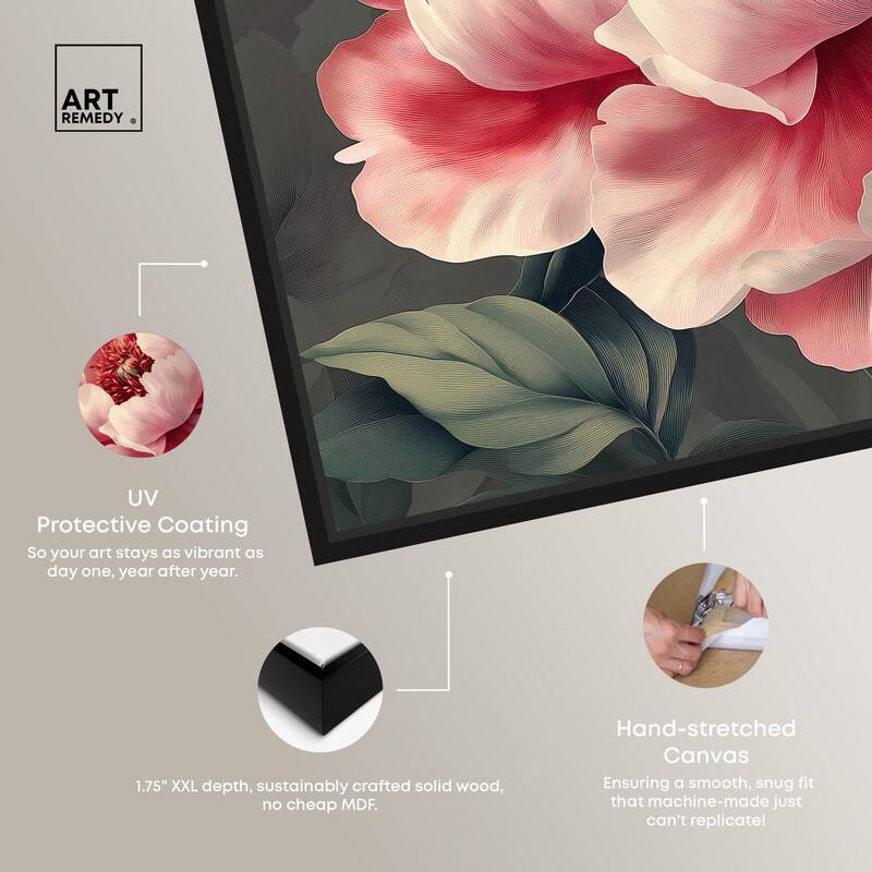 Opal Bloom II Canvas by Art Remedy