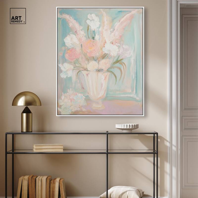 Still Life in Soft Hues II Canvas by Art Remedy