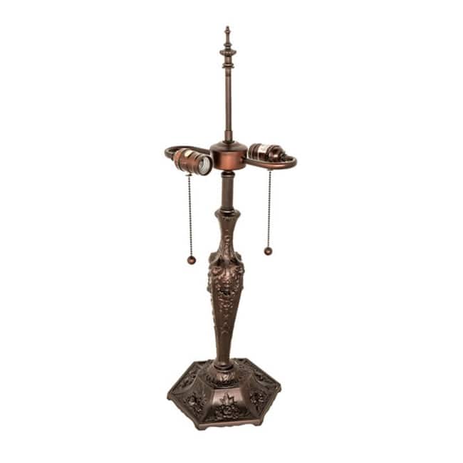 Meyda Tiffany 98670 Lion Head 25" Tall Lamp Base