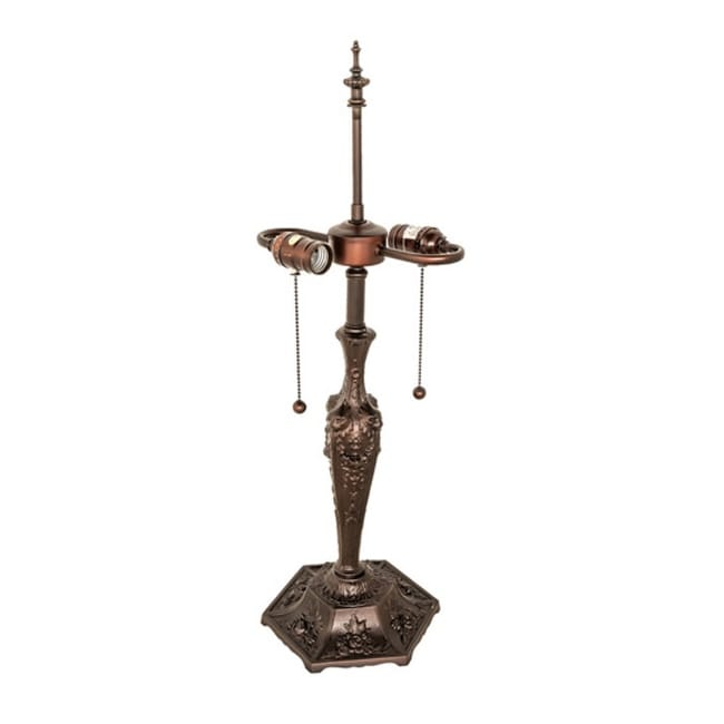 Meyda Tiffany 98670 Lion Head 25" Tall Lamp Base