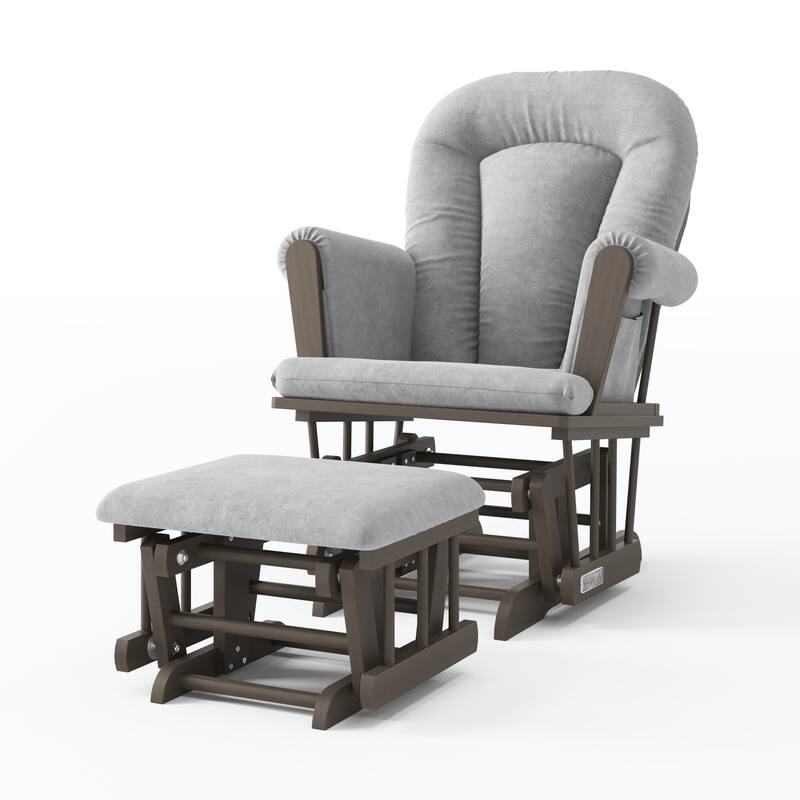 Child Craft Tranquil Glider Rocker and Ottoman Set