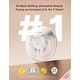 preview thumbnail 3 of 14, All-in-one M5 Wearable Breast Pump - Grey - Double