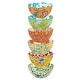 preview thumbnail 1 of 10, Certified International Damask Floral Assorted Designs All Purpose Bowls, Set of 6