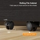 preview thumbnail 37 of 44, 2-Drawer Rolling Wood File Cabinet with Lock