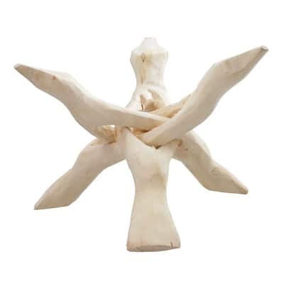Shop LC Handcrafted Natural Wooden Foldable Tripod Stand Gifts