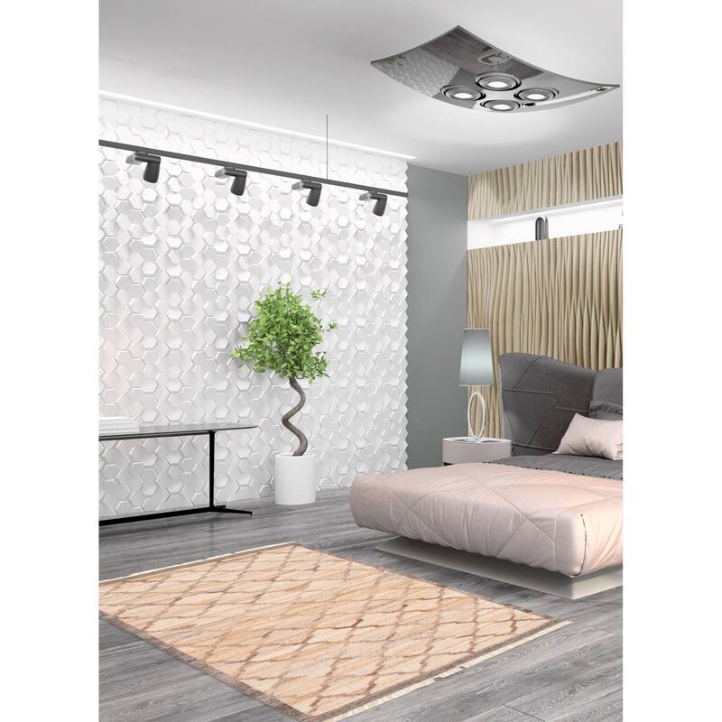 Ankara FW Beige Kilim 5'3" x 7'10" - 5'3 x 7'10
