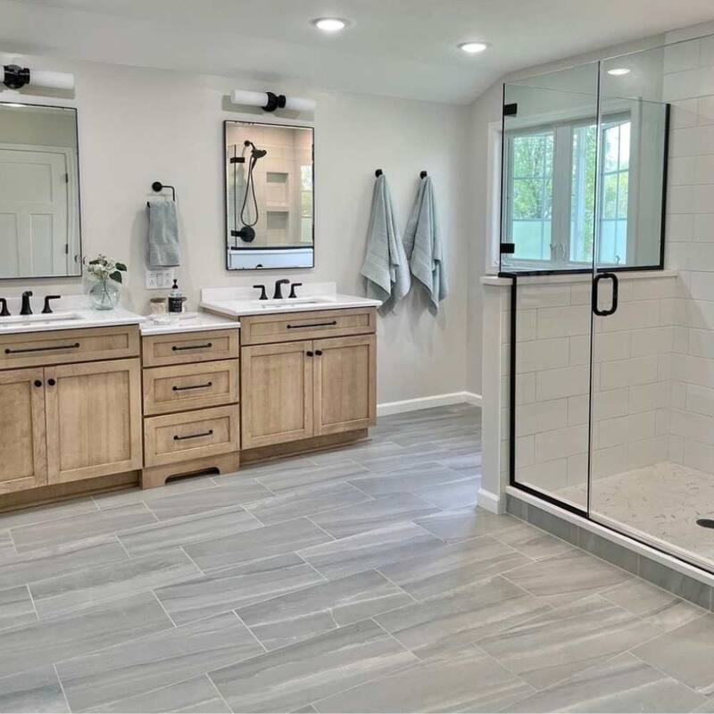 The Tile Life Porto 12x24 Matte Porcelain Floor & Wall Tile - Grey - 4 x 4 Sample