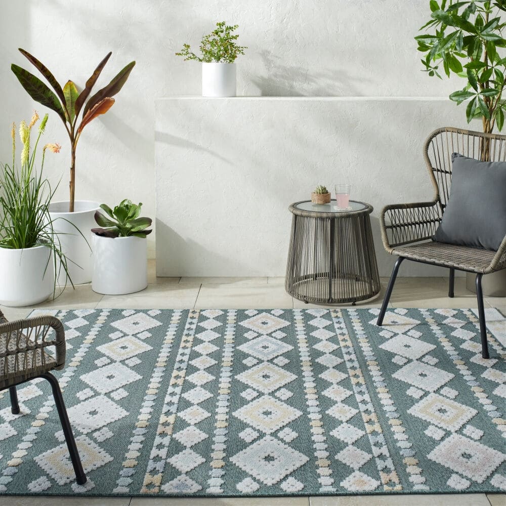 Livabliss Lakeside Coastal Indoor/Outdoor Area Rug