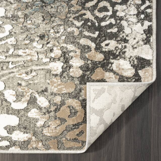 N Natori Serengeti Leopard Area Rug