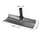 preview thumbnail 2 of 3, 15.7x5.3" Garden Rake Replacement, 3Pcs Patio Lawn Folding Grass Tool, Grey Grey