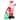 Puleo International 8 ft. Lighted Blow-Up Inflatable Santa Clause