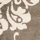 preview thumbnail 14 of 57, SAFAVIEH Florida Shag Hilde Floral 1.2-inch Thick Rug