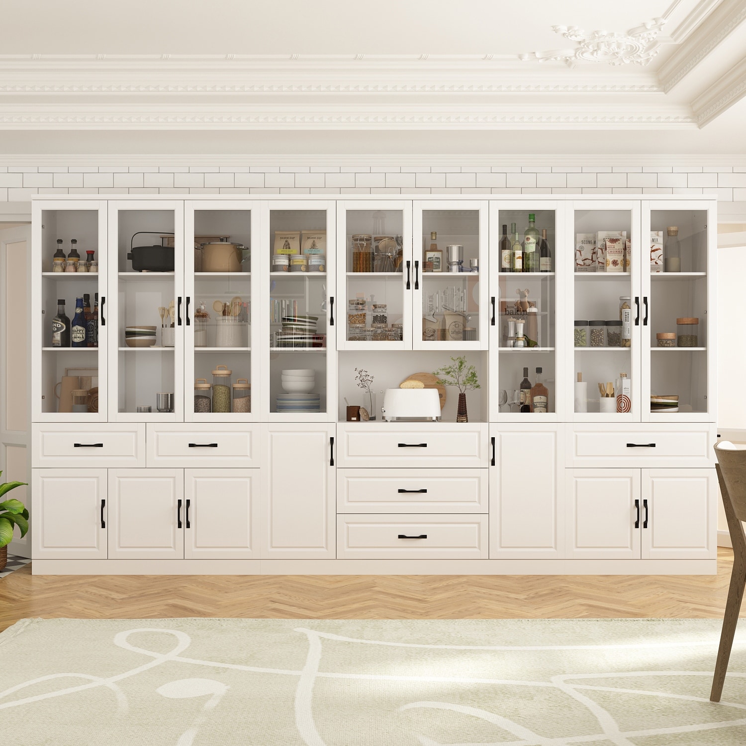 https://ak1.ostkcdn.com/images/products/is/images/direct/3ed7b5d35f20fc4e2ff1c1cd7679c13356f3edcd/78.7%22-Large-Combo-Storage-Cabinet-Display-Bookcase-Glass-Doors-Pantry.jpg