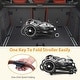 preview thumbnail 21 of 25, 2-in-1 Baby Stroller Travel Stroller Reversible Recliner Stroller Bassinet Stroller with Convenient One-Handed - N/A