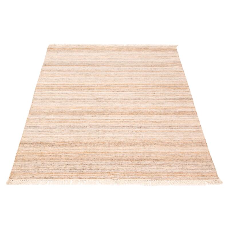 Boho Beige, Tan Kilim 5'5" x 7'7" - 5'5 x 7'7