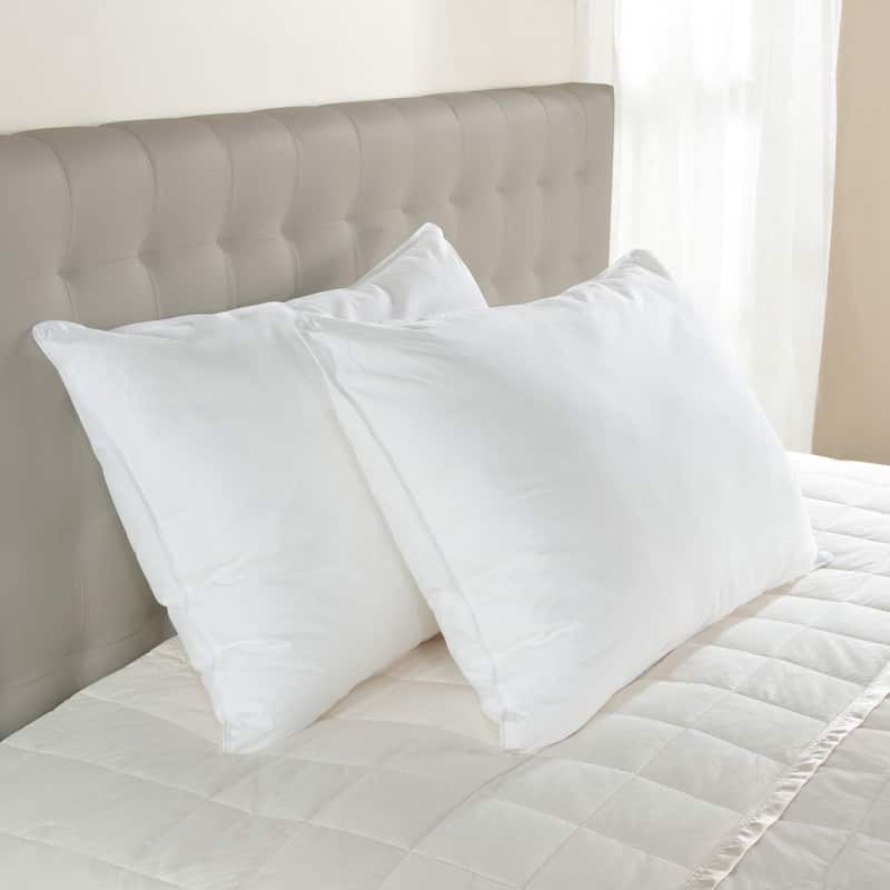 Hypoallergenic Medium Density EnviroLoft Down Alternative Pillow - White - Queen