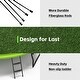 preview thumbnail 3 of 4, 14FT Trampoline for Kids w/Upgraded Arc Composite Pole & Enclosure Net - Green