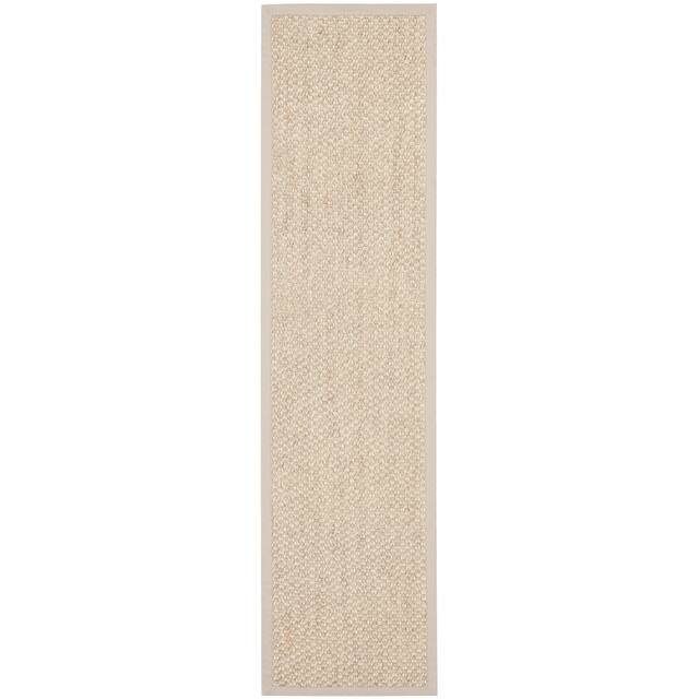 SAFAVIEH Giesela Natural Fiber Chunky Solid Color Sisal Area Rug
