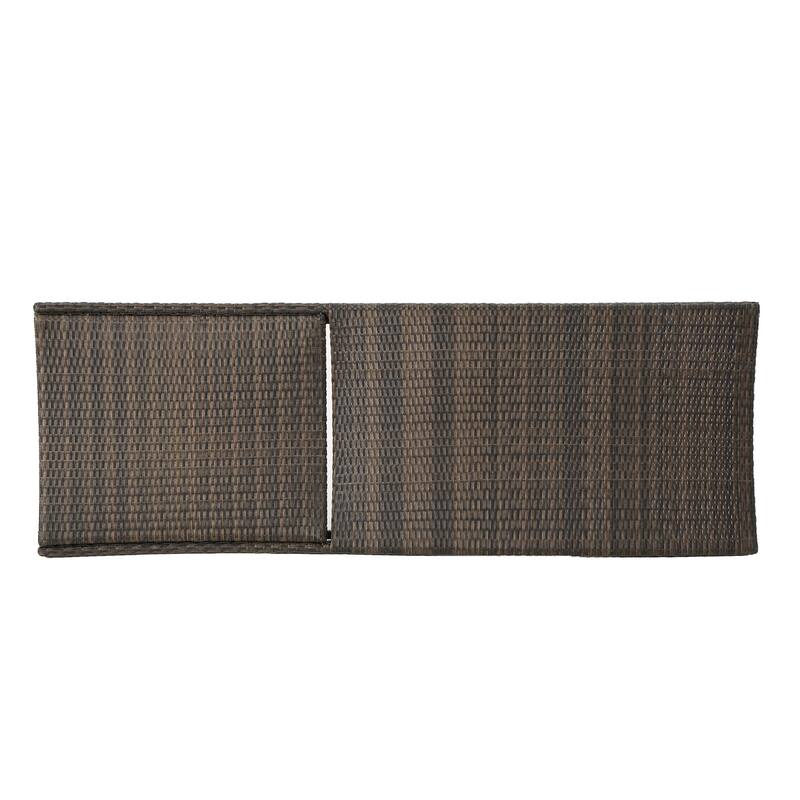 Roomfitters Outdoor Wicker Chaise Lounge Set, Adjustable Reclining Patio Loungers, Weather-Resistant Rattan