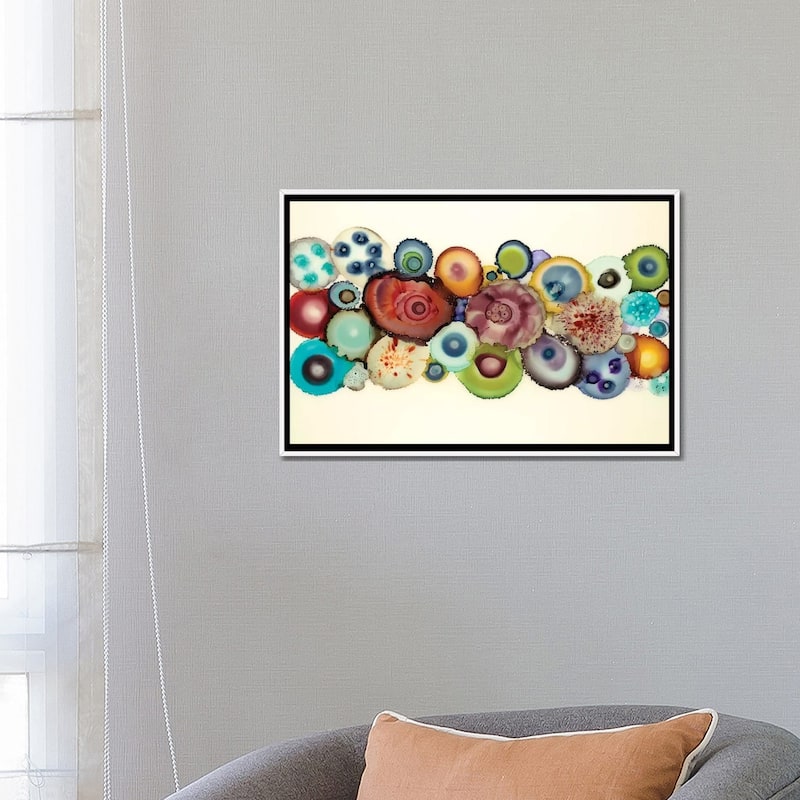 iCanvas "Red Path" by Laura Van Horne Framed Canvas Print