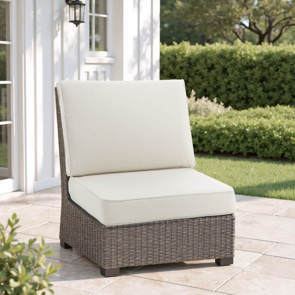 Outdoor 4.7" Thick Sunbrella Cushion Set with Back and Seat Cushions
