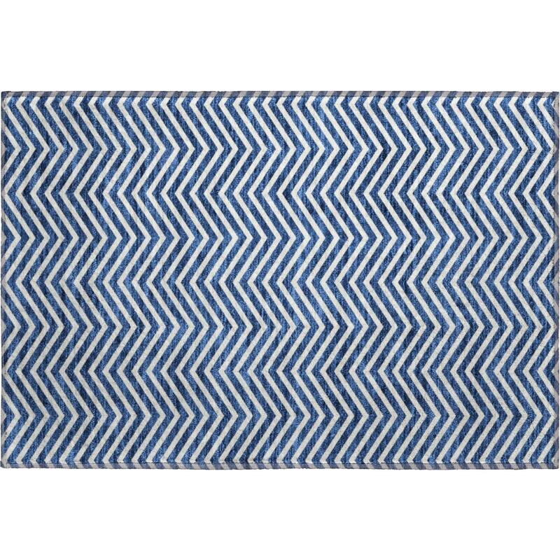 Premium Washable Super Soft Modern Chevron Mayfield Rug