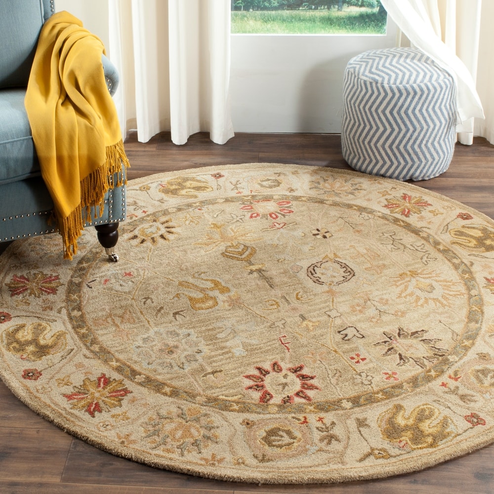 SAFAVIEH Handmade Antiquity Bushra Traditional Oriental Wool Rug