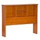 preview thumbnail 2 of 12, Palace Imports 100% Solid Wood Kansas Twin Size Bookcase Headboard