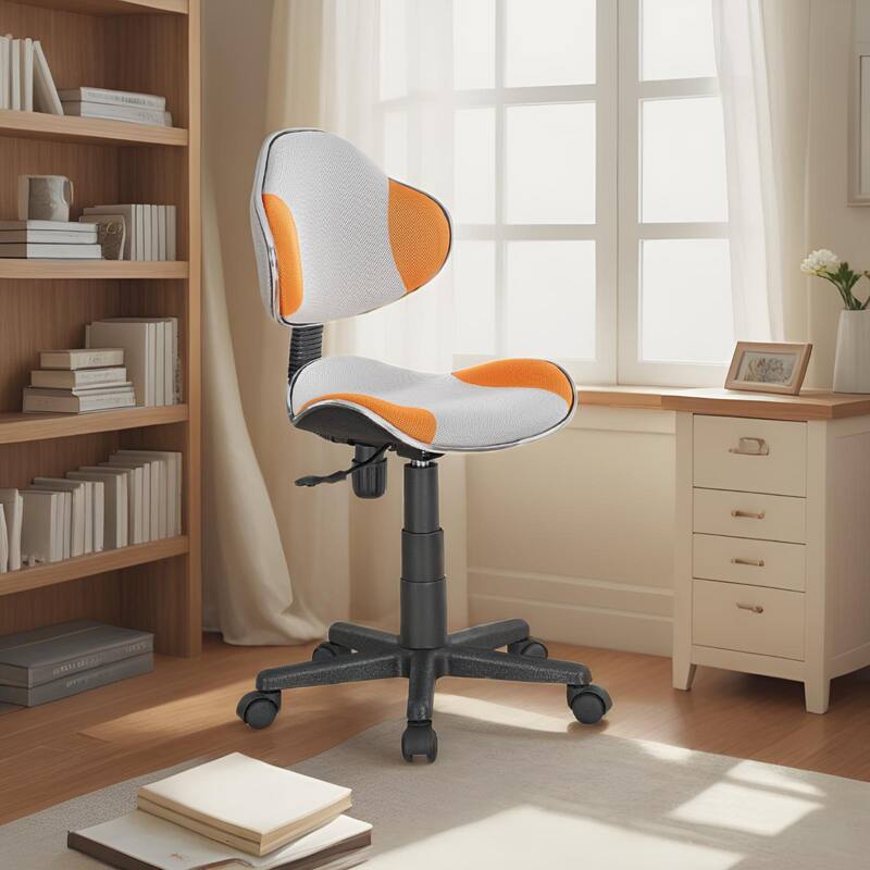 JJS Ergonomic Mesh Office Chair Adjustable Lumbar Support Computer Desk Chair